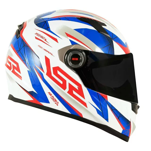 CAPACETE LS2 CLASSIC DRAZE AZUL FF358