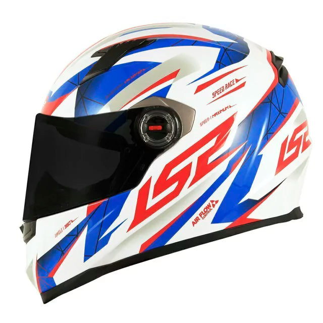 CAPACETE LS2 CLASSIC DRAZE AZUL FF358