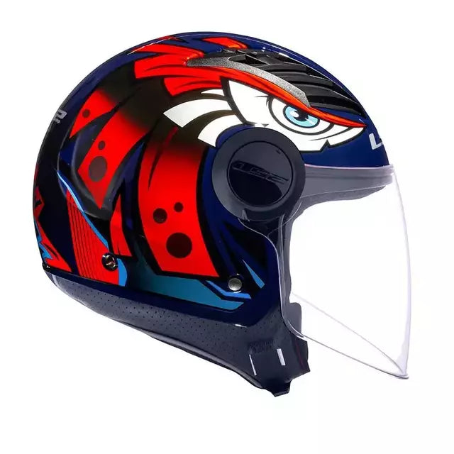 CAPACETE LS2 AIRFLOW TRIBAL LARANJA