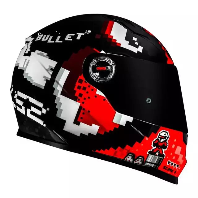 CAPACETE LS2 CLASSIC BULLET VERMELHO