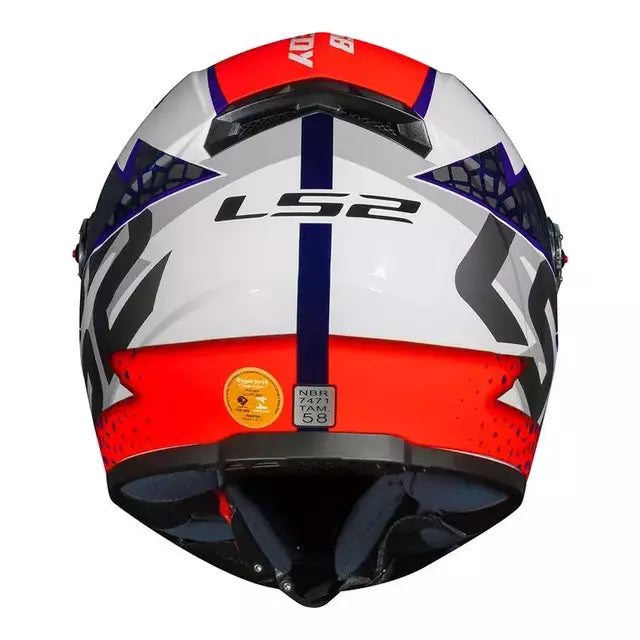 CAPACETE LS2 CLASSIC SPEEDY LARANJA