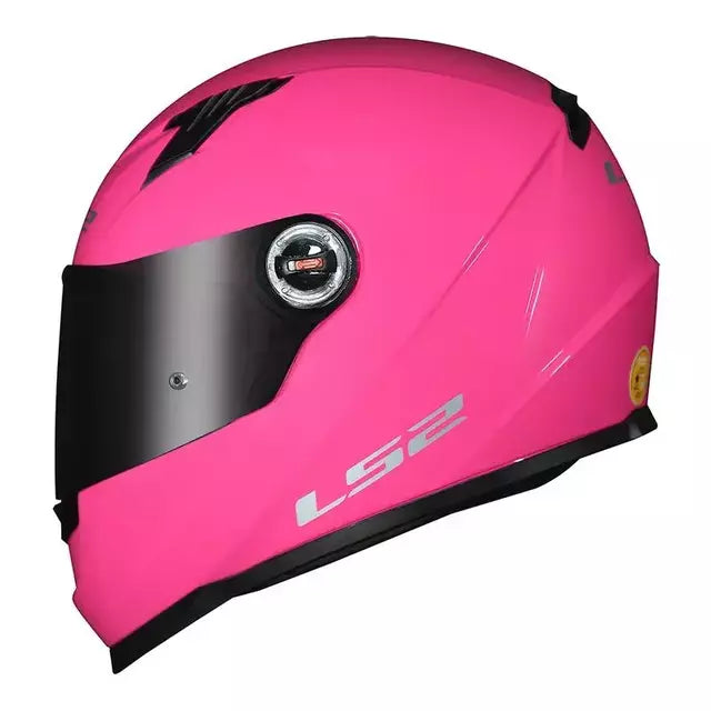 CAPACETE LS2 CLASSIC MONOCOLOR ROSA