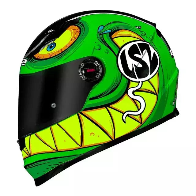 CAPACETE LS2 CLASSIC RAMPAGE VERDE