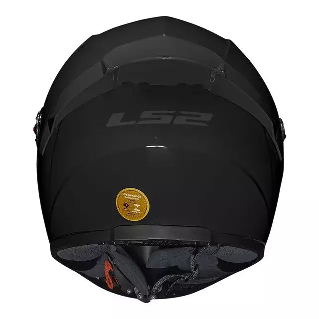 CAPACETE LS2 CLASSIC S MONOCOLOR PRETO