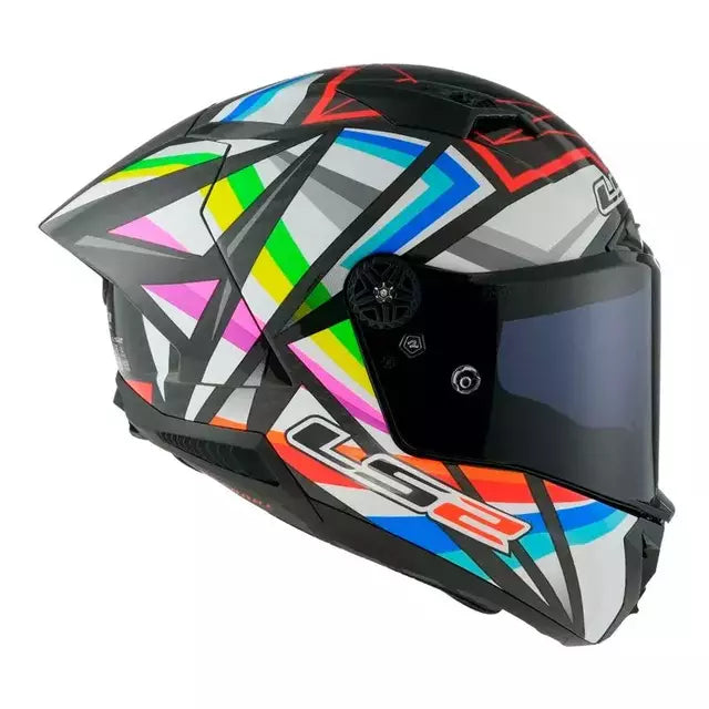 CAPACETE LS2 THUNDER C GP FLASH PRETO