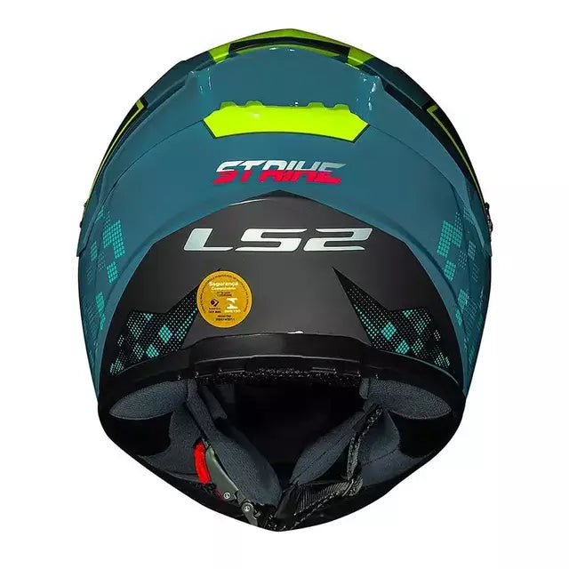 CAPACETE LS2 CLASSIC S STRIKER AZUL