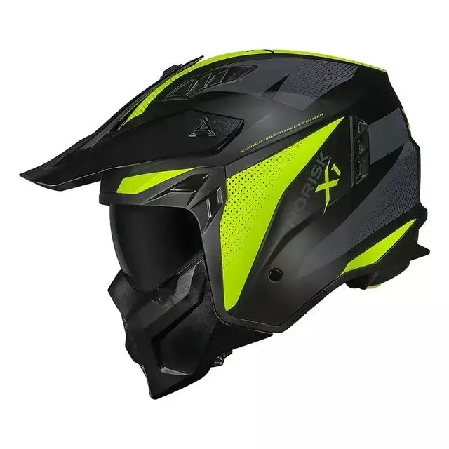 CAPACETE NORISK DARTH II X1 AMARELO FOSCO