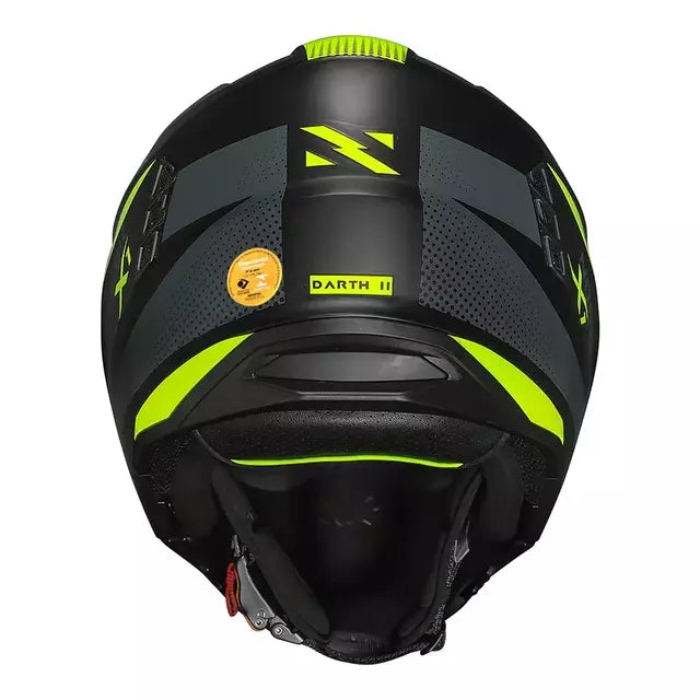 CAPACETE NORISK DARTH II X1 AMARELO FOSCO