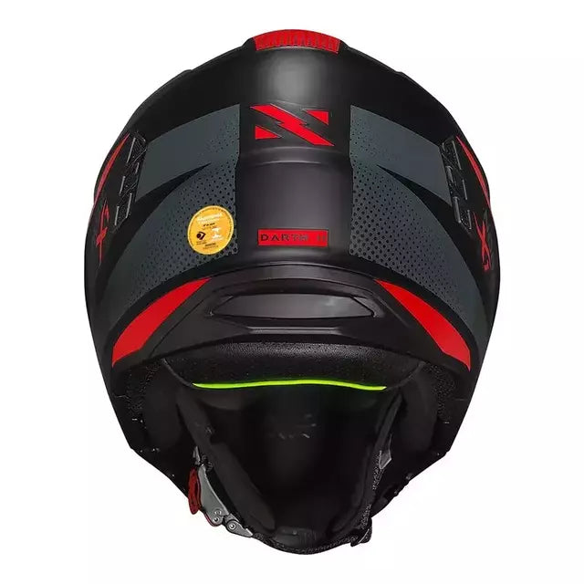 CAPACETE NORISK DARTH II X1 VERMELHO FOSCO