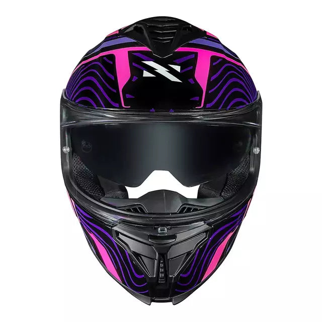 CAPACETE NORISK STRADA II FUSION ROXO