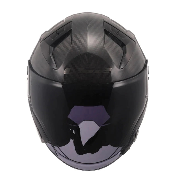 CAPACETE LS2 INFINITY II C SOLID CARBON