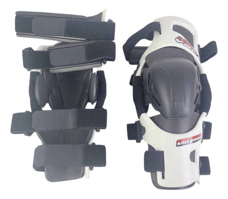 Par Joelheira Articulada Vsx Knee Brace Motocross Trilha