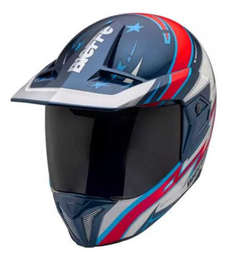 Capacete Bieffe 3 Sport Ed. Especial Jean Azevedo +vis. Fume