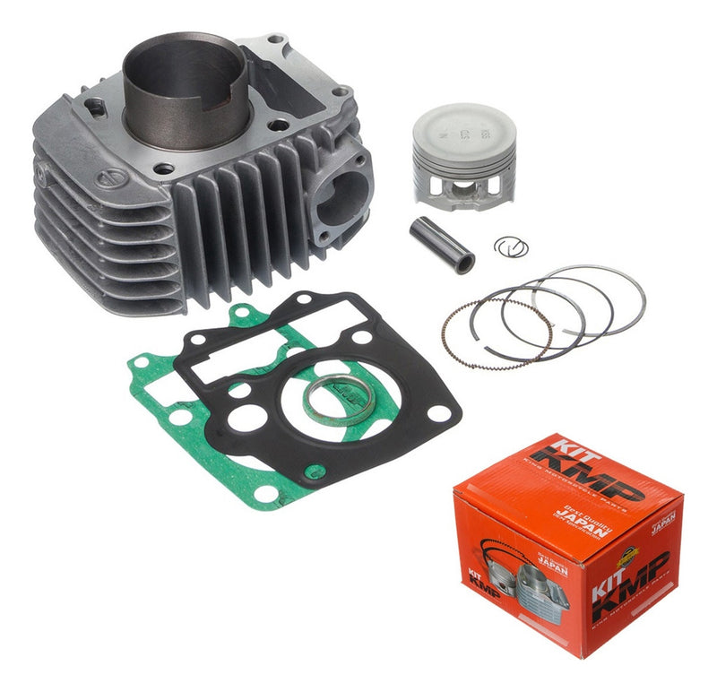 Kit Kmp Completo Cilindro Pistao Biz 125 2005 2006 2007 2008