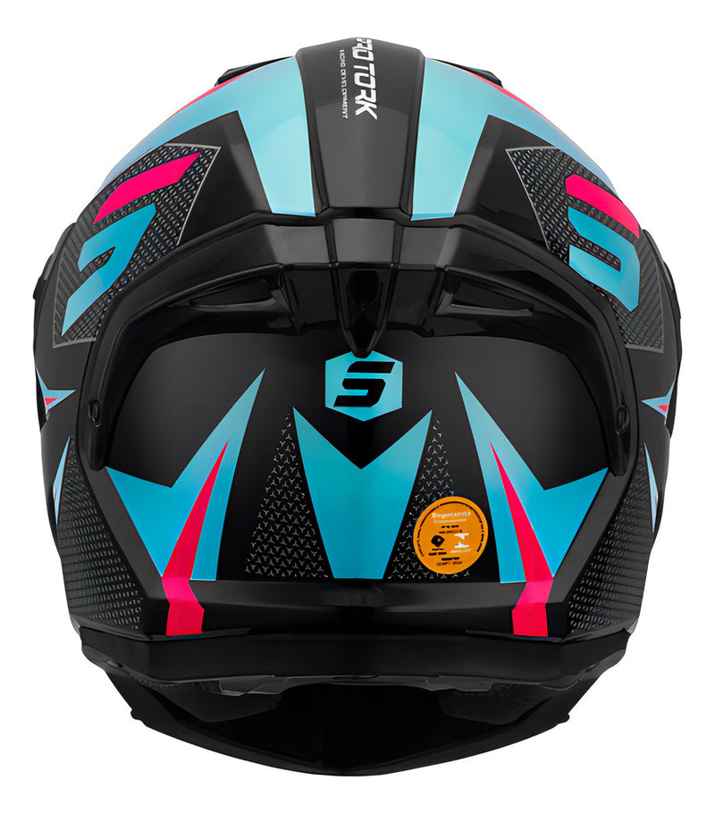 Capacete De Moto Masculino Feminino Pro Tork Fechado Stealth Cor Verde - Rosa Tamanho Do Capacete 62