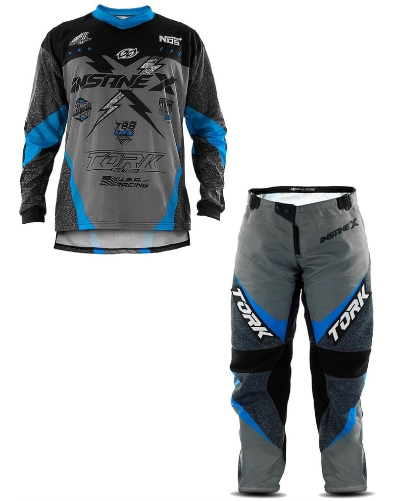 Roupa Motocross Conjunto Calça Camisa Insane X Adulto