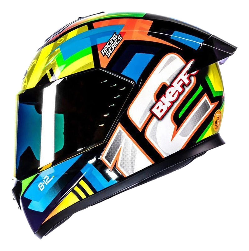 Capacete De Moto Bieffe Masculino Feminino Fechado Esportivo