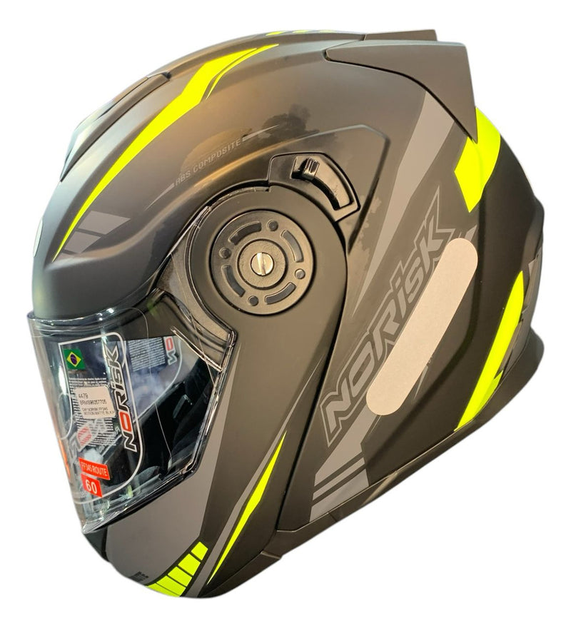 Capacete Norisk Ff345 Motion Escamoteável Com Óculos N60