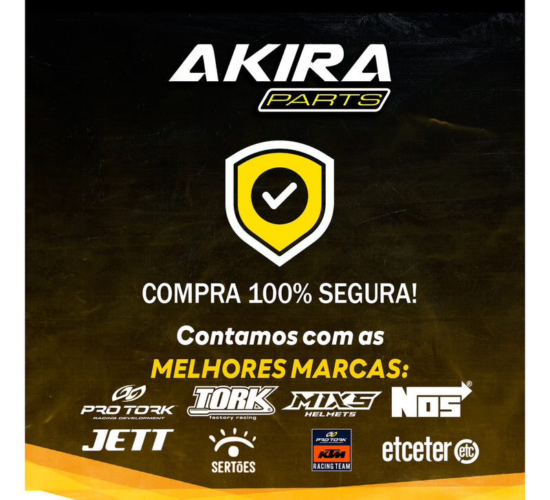 Kit Carenagem + Protetor De Corrente Fan 125 2009 A 2013