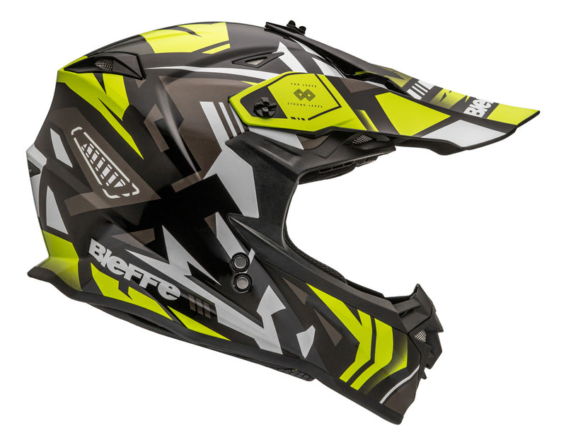 Capacete Moto Cross Bieffe B-cr Jump