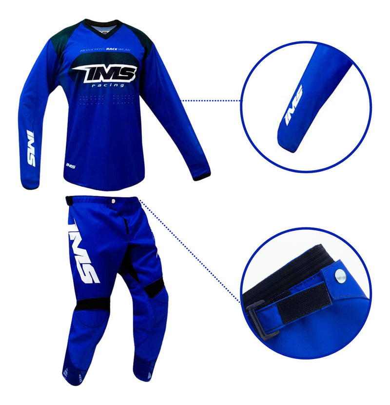 Conjunto Roupa Motocross Ims Mx Total Calça 48 Camisa Gg