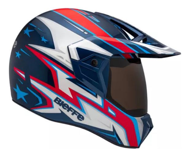 Capacete Bieffe 3 Sport Ed. Especial Jean Azevedo +vis. Fume