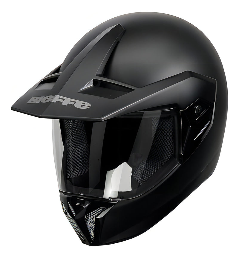 Capacete Moto Bieffe 3 Sport Classic Cor Preto Fosco com Grafite Tamanho do capacete 56