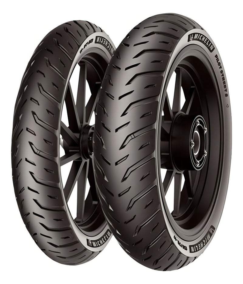 Par Pneu Honda Biz 125 80/100-14 + 60/100-17 Michelin