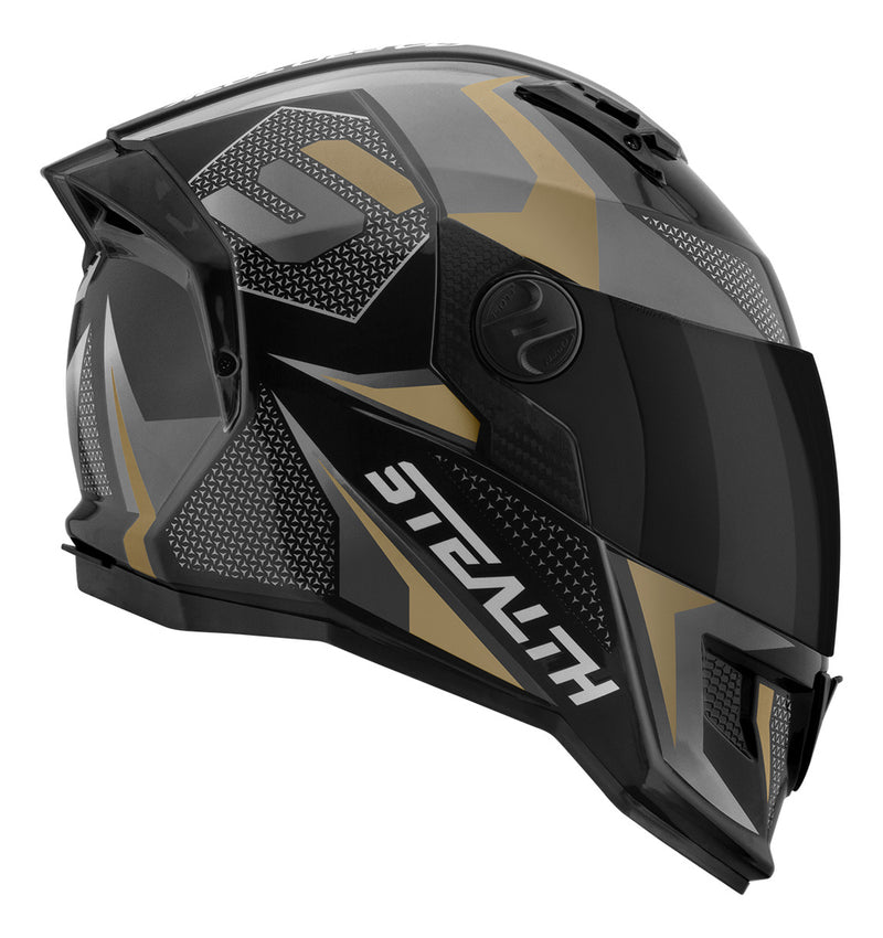 Capacete Fechado Pro Tork Stealth Concept Viseira Escura