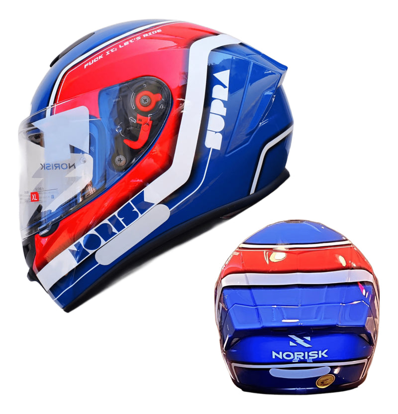 Capacete Norisk Premium Fechado Supra Lap Espanha Spain