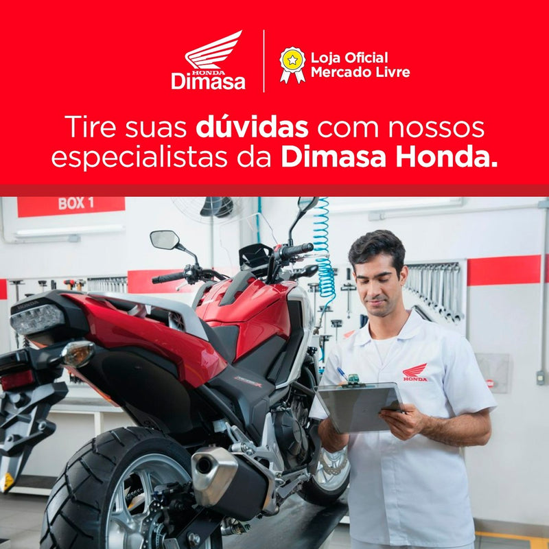 Aba Lateral Esquerda Xre 190 Vermelho 2018 Original Honda