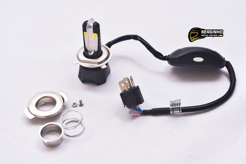 Lâmpada De Led H4 C/ 4 Leds Cg 150/160 Cb300 /xre300