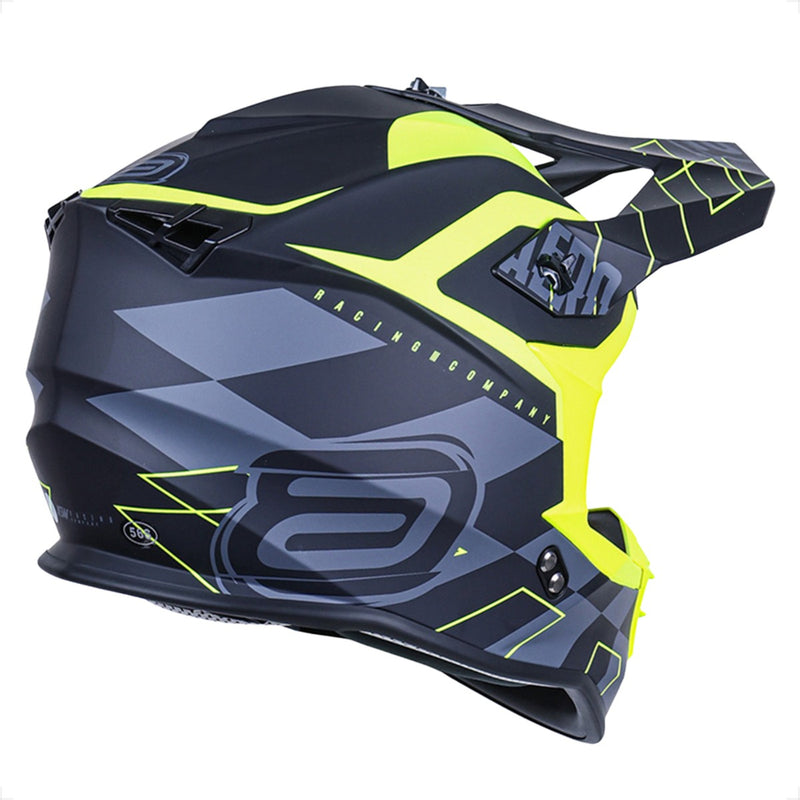 Capacete Asw R3 Grafismos Cores Trilha Motocross Enduro Novo