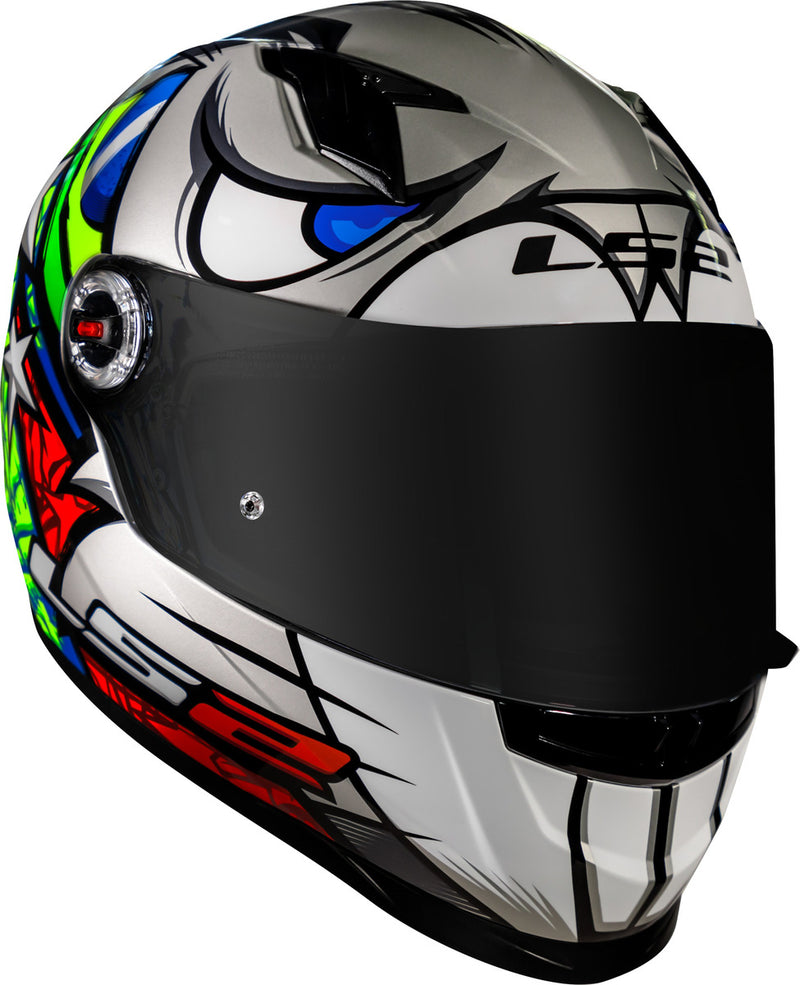 Capacete Ls2 Ff358 Piloto Alex Barros Tribal Br Brasil Brazi