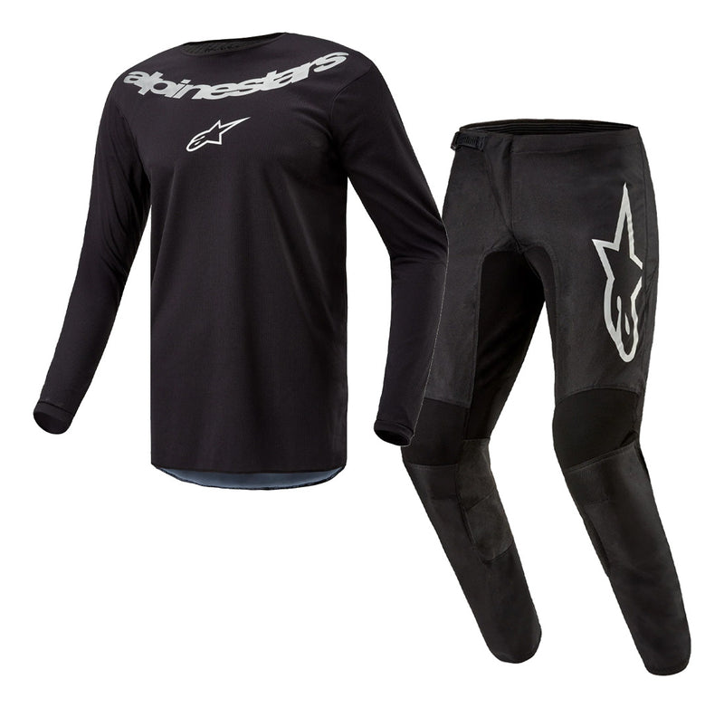 Conjunto Kit Roupa Motocross Alpinestars Fluid Graphite 2025