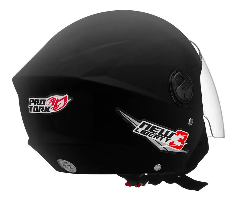 Capacete New Liberty 3 Preto Fosco - Pro Tork