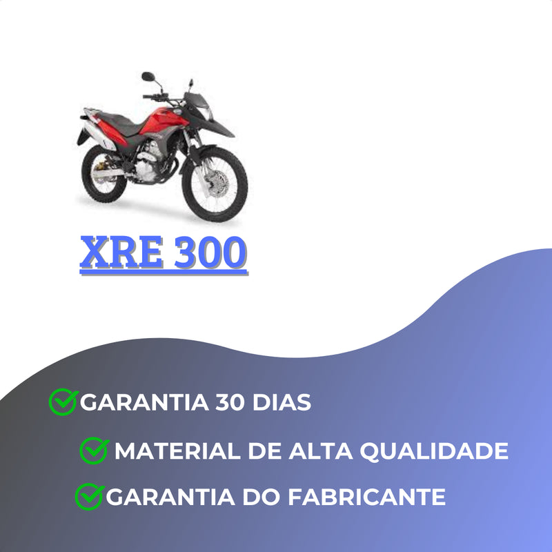 Rabeta Lateral Traseira Xre300 Prata Fosco 2014/15 + Brinde