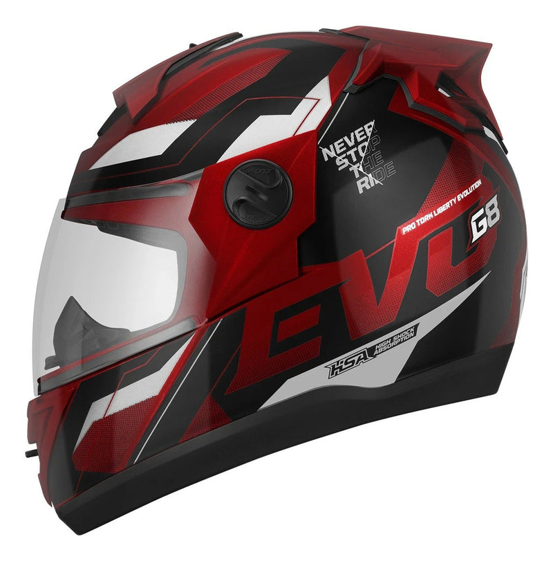 Capacete Pro Tork Evoluiton G8 Evo + Narigueira Lançamento