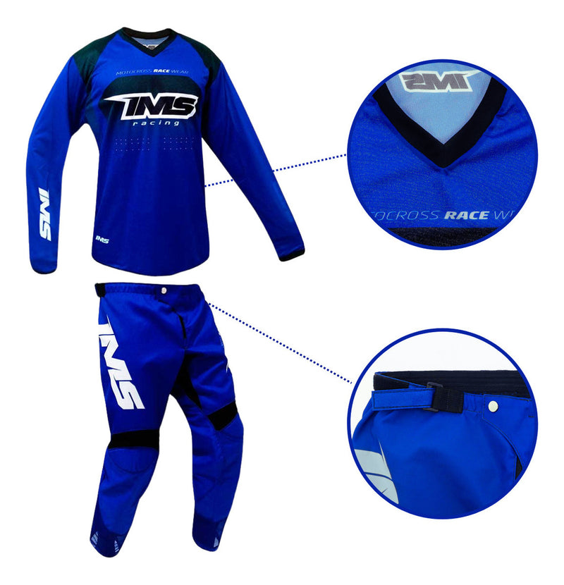 Conjunto Roupa Motocross Ims Mx Total Calça 48 Camisa Gg