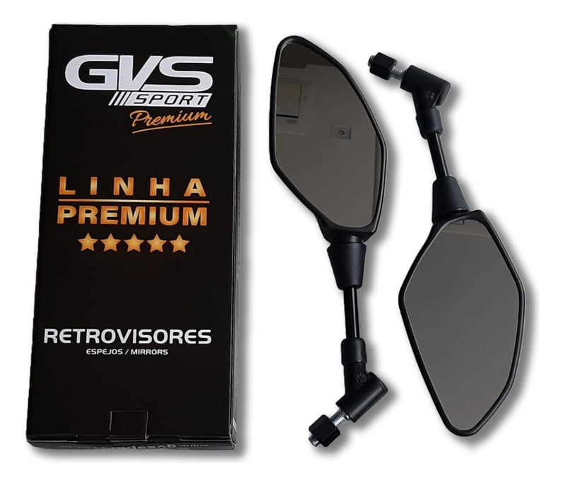 Retrovisor Gvs Mt 03 07 09 Giro 360° Yamaha Lente Convexa