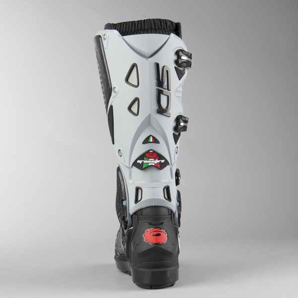 Bota Motocross Articulada Sidi Crossfire 3 Srs Cinza Trilha