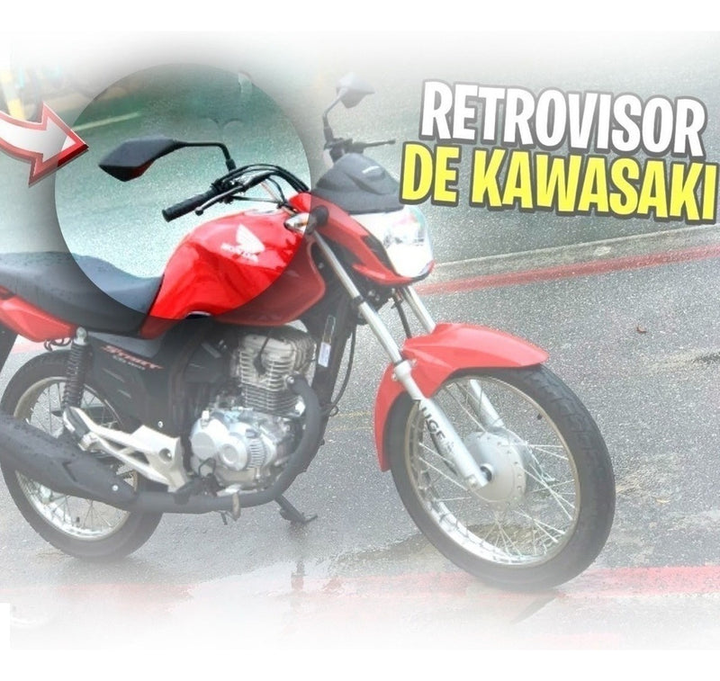 Retrovisor Kawasaki Z400 /par Rosca Honda