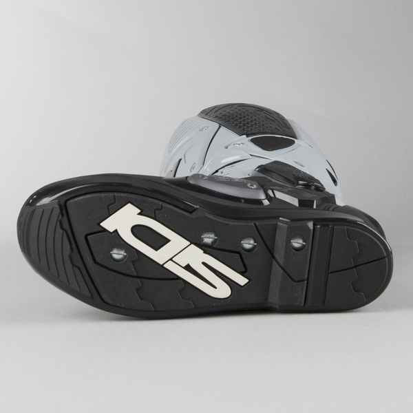 Bota Motocross Articulada Sidi Crossfire 3 Srs Cinza Trilha