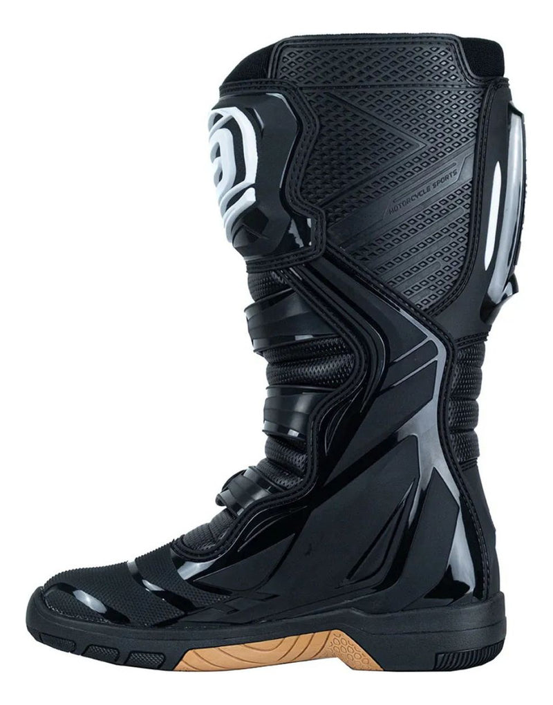 Bota Motocross Asw Elevate Preta Branca