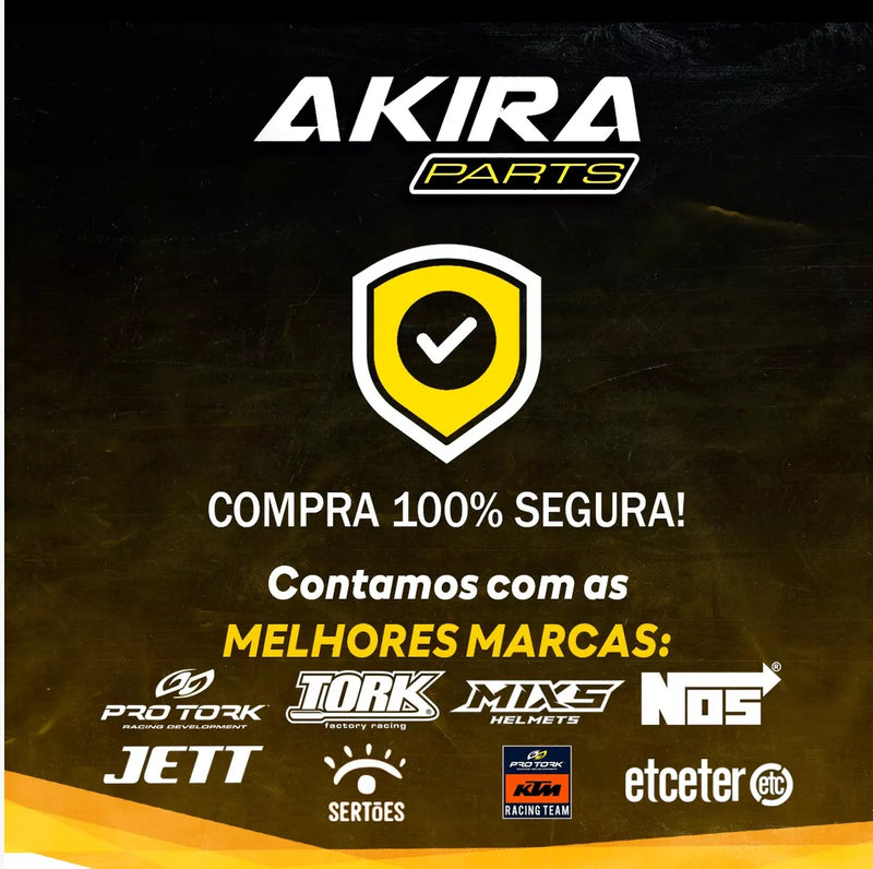 Carenagem Completa Nxr Bros 150 2014 Preta C/ Suporte De Pla