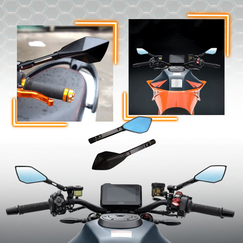 Retrovisor Esportivo Moto Fazer Ys 250 Lander Tomok Naked