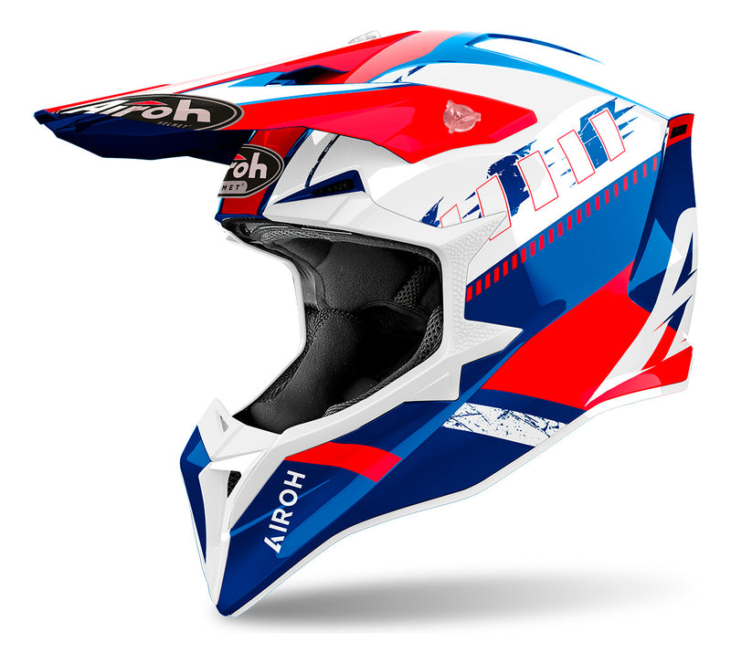 Capacete Airoh Wraaap Feel Modelo Novo Motocross Trilha