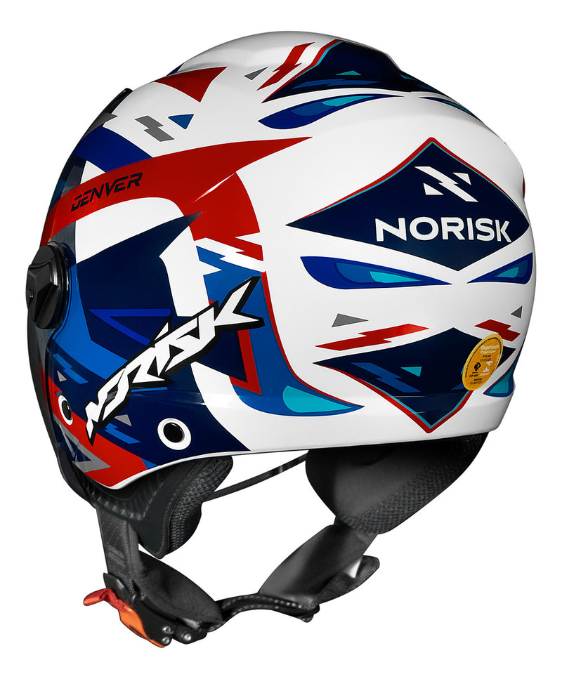 Capacete Norisk Orion Sv Denver Azul