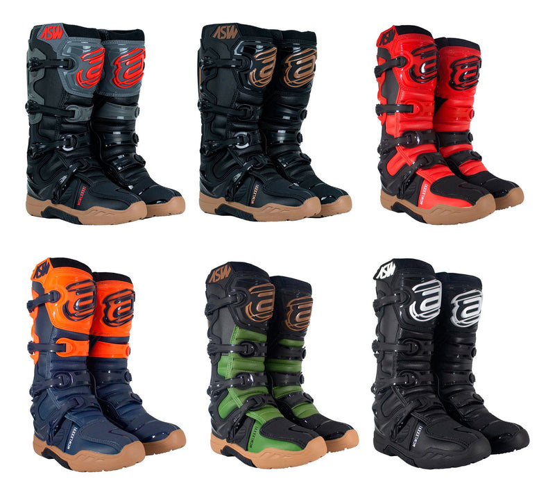 Bota Motocross Asw Elevate Enduro Trilha Rally Lançamento