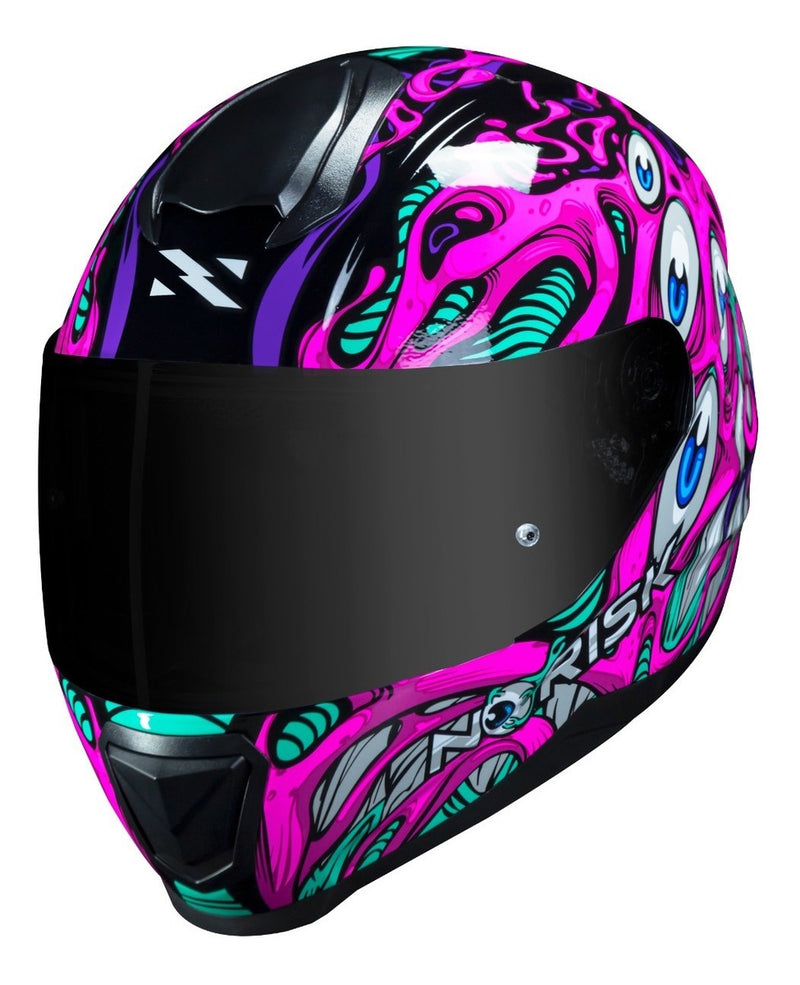 Capacete Norisk Razor Parasite Rosa